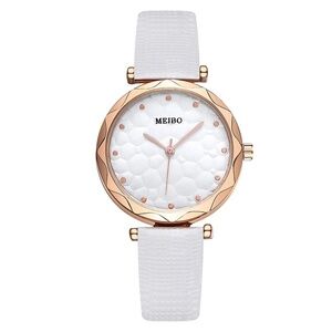 Timeless Elegance: Classic White Fashion Watch